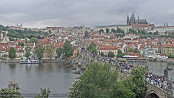 Pražský hrad, Karlův most, Vltava