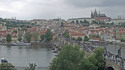 Pražský hrad, Karlův most, Vltava
