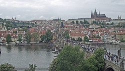 Pražský hrad, Karlův most, Vltava
