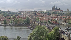 Pražský hrad, Karlův most, Vltava