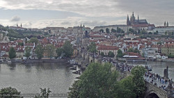 Pražský hrad, Karlův most, Vltava