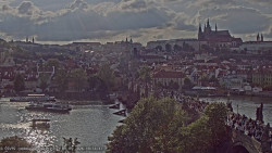 Pražský hrad, Karlův most, Vltava