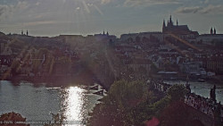Pražský hrad, Karlův most, Vltava
