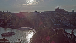 Pražský hrad, Karlův most, Vltava