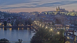 Pražský hrad, Karlův most, Vltava