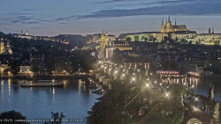 Pražský hrad, Karlův most, Vltava