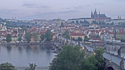Pražský hrad, Karlův most, Vltava