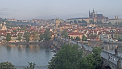 Pražský hrad, Karlův most, Vltava