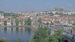 Pražský hrad, Karlův most, Vltava