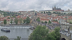 Pražský hrad, Karlův most, Vltava