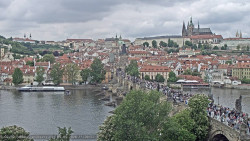 Pražský hrad, Karlův most, Vltava