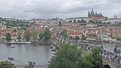 Pražský hrad, Karlův most, Vltava