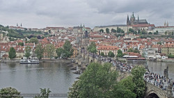 Pražský hrad, Karlův most, Vltava