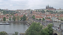 Pražský hrad, Karlův most, Vltava