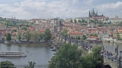 Pražský hrad, Karlův most, Vltava