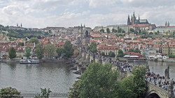 Pražský hrad, Karlův most, Vltava