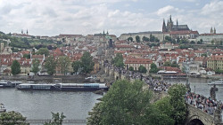 Pražský hrad, Karlův most, Vltava