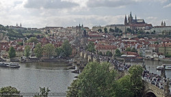 Pražský hrad, Karlův most, Vltava