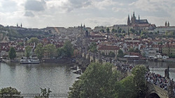 Pražský hrad, Karlův most, Vltava