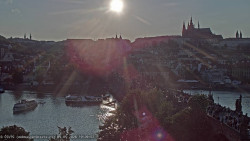 Pražský hrad, Karlův most, Vltava