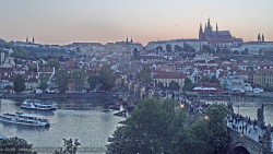 Pražský hrad, Karlův most, Vltava