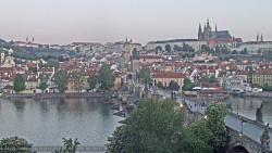 Pražský hrad, Karlův most, Vltava