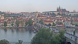 Pražský hrad, Karlův most, Vltava