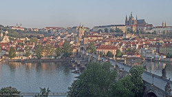 Pražský hrad, Karlův most, Vltava