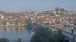 Pražský hrad, Karlův most, Vltava