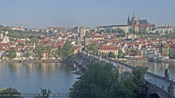 Pražský hrad, Karlův most, Vltava