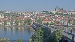 Pražský hrad, Karlův most, Vltava