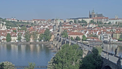Pražský hrad, Karlův most, Vltava