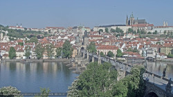 Pražský hrad, Karlův most, Vltava