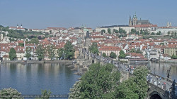 Pražský hrad, Karlův most, Vltava