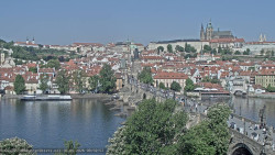 Pražský hrad, Karlův most, Vltava