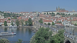 Pražský hrad, Karlův most, Vltava