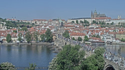 Pražský hrad, Karlův most, Vltava