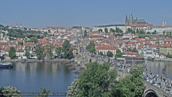 Pražský hrad, Karlův most, Vltava