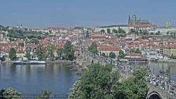 Pražský hrad, Karlův most, Vltava