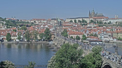 Pražský hrad, Karlův most, Vltava