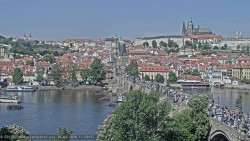 Pražský hrad, Karlův most, Vltava
