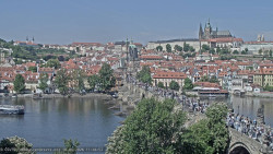 Pražský hrad, Karlův most, Vltava