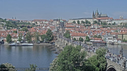 Pražský hrad, Karlův most, Vltava