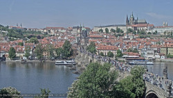 Pražský hrad, Karlův most, Vltava