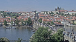 Pražský hrad, Karlův most, Vltava