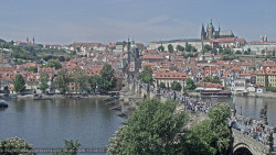 Pražský hrad, Karlův most, Vltava