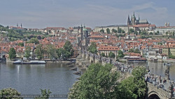 Pražský hrad, Karlův most, Vltava