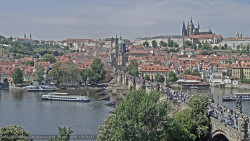 Pražský hrad, Karlův most, Vltava