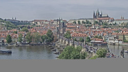 Pražský hrad, Karlův most, Vltava