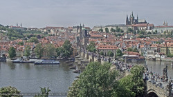 Pražský hrad, Karlův most, Vltava